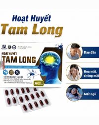 Hoạt Huyết Tam Long 30 Viên – Hỗ Trợ Tuần Hoàn Não, Trí Nhớ & Giấc Ngủ