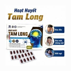 Hoạt Huyết Tam Long 30 Viên – Hỗ Trợ Tuần Hoàn Não, Trí Nhớ & Giấc Ngủ